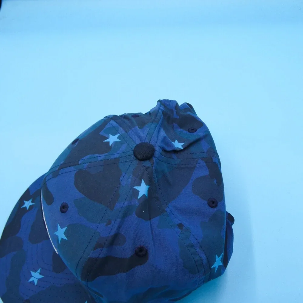 Mitchell & Ness OKC Thunder Hat Mens Snapback Y2K NBA Vintage Oklahoma Blue Camo